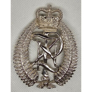 Vintage Obsolete New Zealand Police Helmet Badge